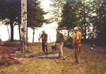 Allen Dad Raising Cabin 1980, 39 kb