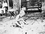 Hi and Allen On Beach 1937, 25 kb