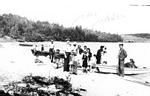 Hi and Allen on Beach With Natives, 22 kb